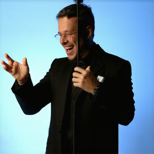 Magician performing a tailored illusion for an engaged audience at a corporate event.